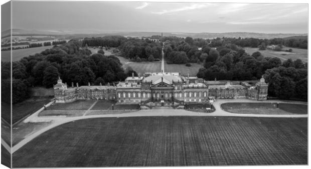 Wentworth Woodhouse Rotherham Canvas Print by Apollo Aerial Photography