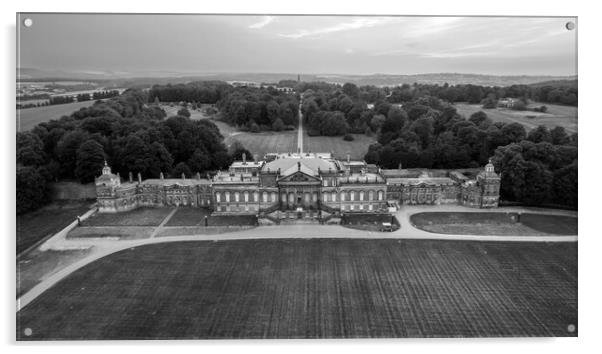 Wentworth Woodhouse Rotherham Acrylic by Apollo Aerial Photography