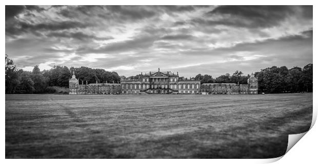 Wentworth Woodhouse Print by Apollo Aerial Photography