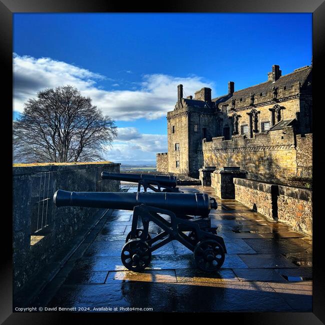 Stirling Castle Scotland Framed Print by David Bennett