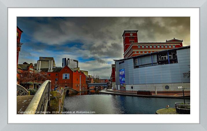 The National Sealife Centre,Waters Edge, Brindley  Framed Mounted Print by Catchavista 