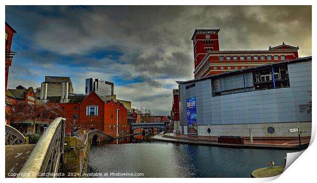 The National Sealife Centre,Waters Edge, Brindley  Print by Catchavista 