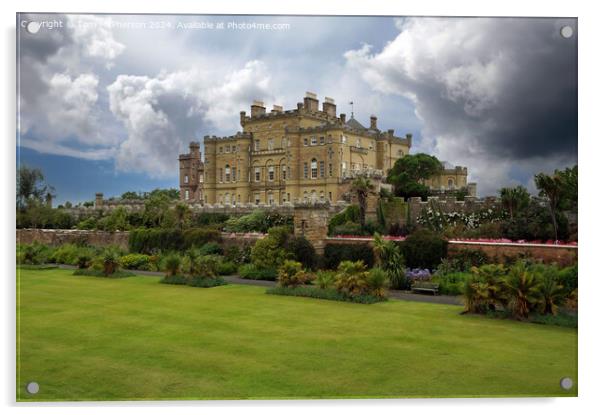 Culzean Castle Acrylic by Tom McPherson