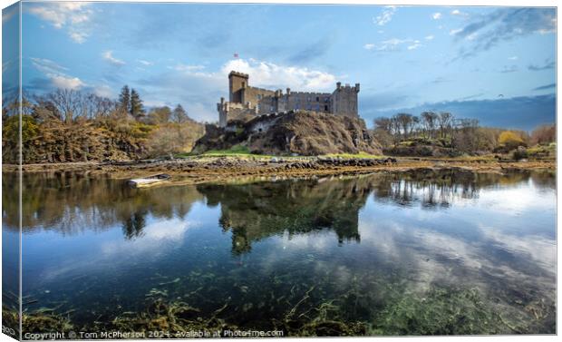 Dunvegan Castle, Skye Canvas Print by Tom McPherson