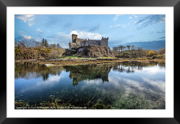 Dunvegan Castle, Skye Framed Mounted Print by Tom McPherson