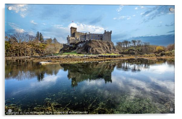 Dunvegan Castle, Skye Acrylic by Tom McPherson