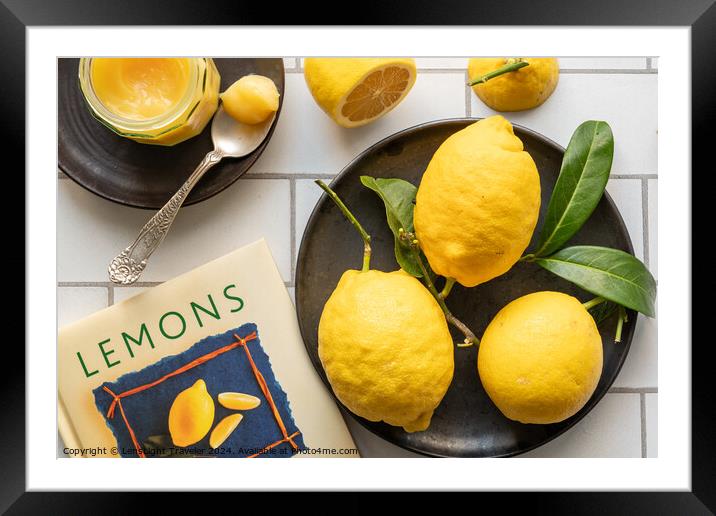 When Life Gives You Lemons Framed Mounted Print by LensLight Traveler