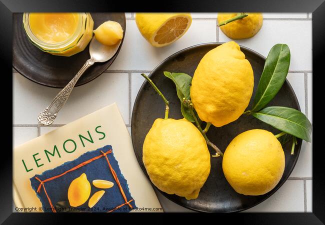 When Life Gives You Lemons Framed Print by LensLight Traveler