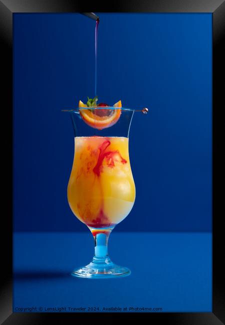 Tequila Sunrise Framed Print by LensLight Traveler