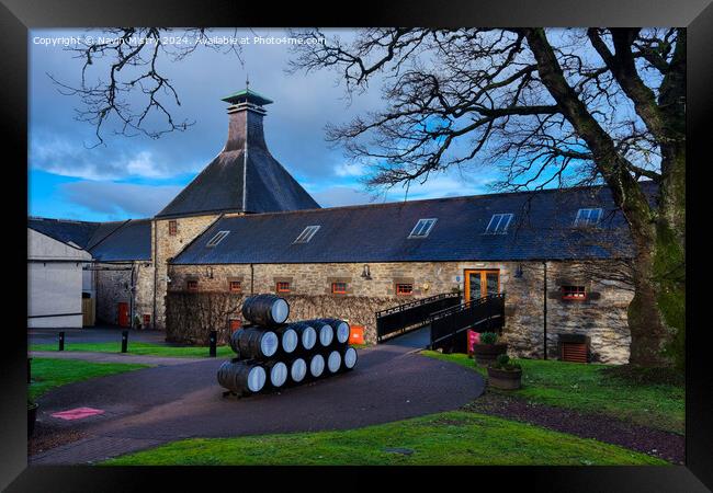 Dewar's Aberfeldy Distillery Framed Print by Navin Mistry