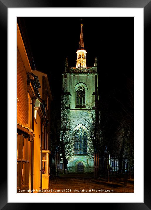 Swaffham Church Framed Mounted Print by Francesca Shearcroft