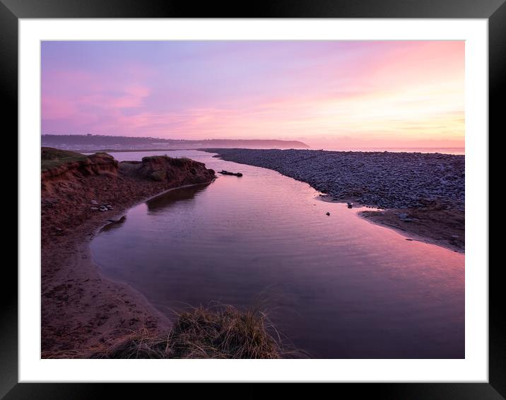 Westward Ho village Framed Mounted Print by Tony Twyman