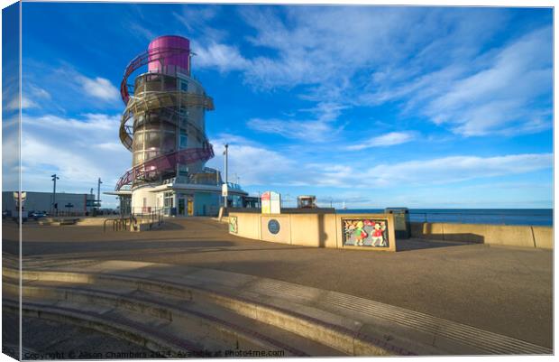 Redcar Canvas Print by Alison Chambers