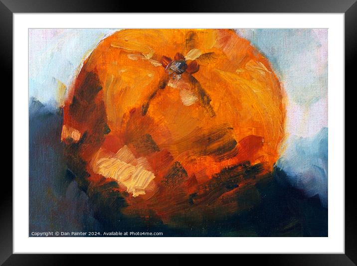 Citrus Symphony Framed Mounted Print by Dan Painter