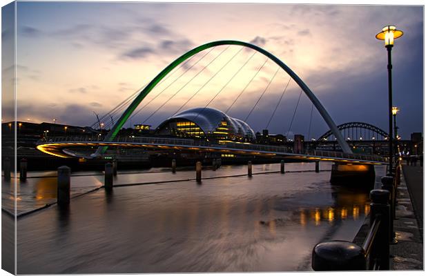 quayside Canvas Print by Northeast Images