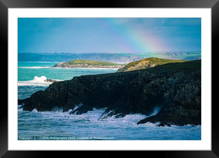 Poly Joke coastline  Framed Mounted Print by Infallible Photography