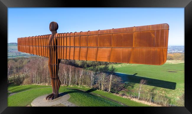 Angel Of The North Framed Print by Steve Smith