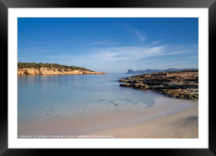 Cala Bassa Framed Mounted Print by DiFigiano Photography