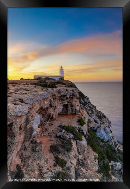 Cap Blanc Lighthouse 2 Framed Print by DiFigiano Photography