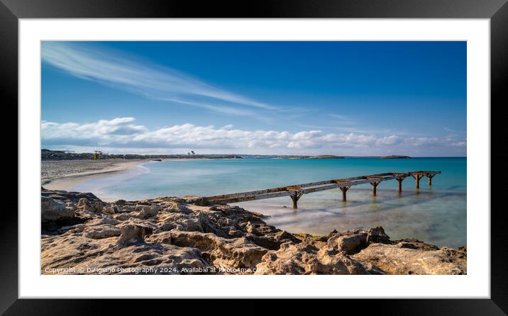 Platja des Ses Illetes Framed Mounted Print by DiFigiano Photography
