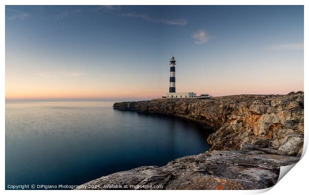 Cap d'Artrutx Lighthouse Print by DiFigiano Photography