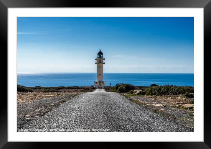 Where The World Ends Framed Mounted Print by DiFigiano Photography