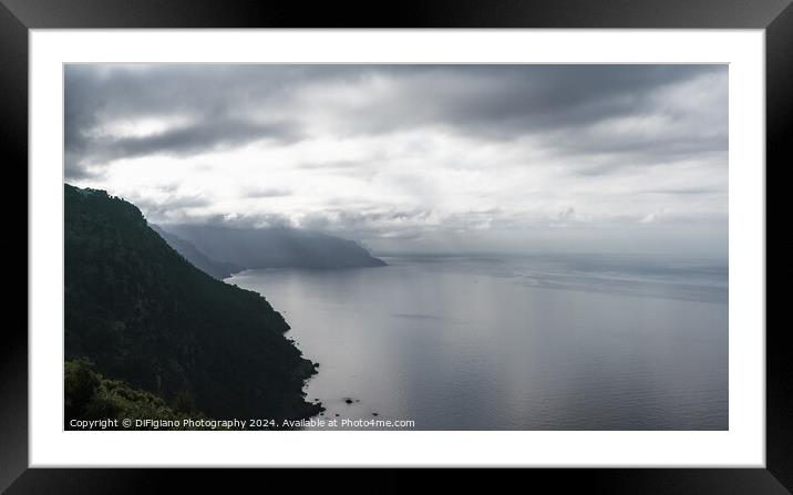 Mountains To The Sea Framed Mounted Print by DiFigiano Photography