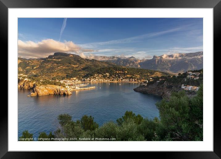 Port de Soller Framed Mounted Print by DiFigiano Photography