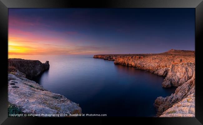 Menorca Sunset Framed Print by DiFigiano Photography