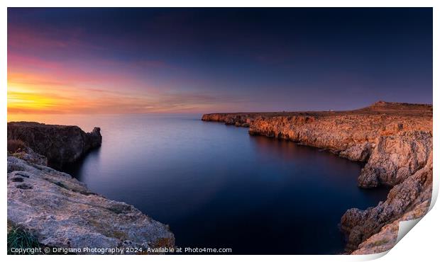 Menorca Sunset Print by DiFigiano Photography