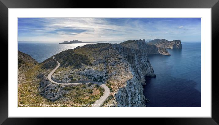 Cap de Formentor Framed Mounted Print by DiFigiano Photography
