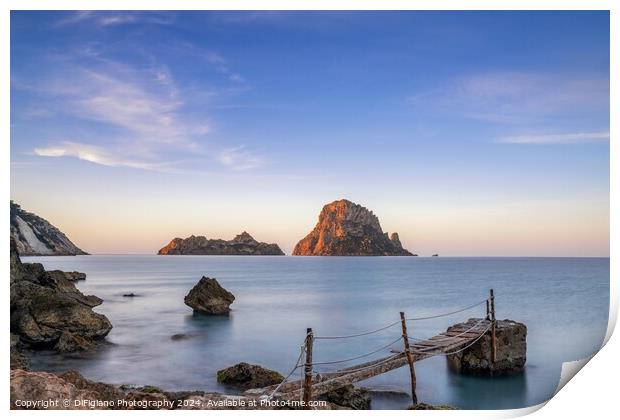Cala d'Hort Sunrise Print by DiFigiano Photography