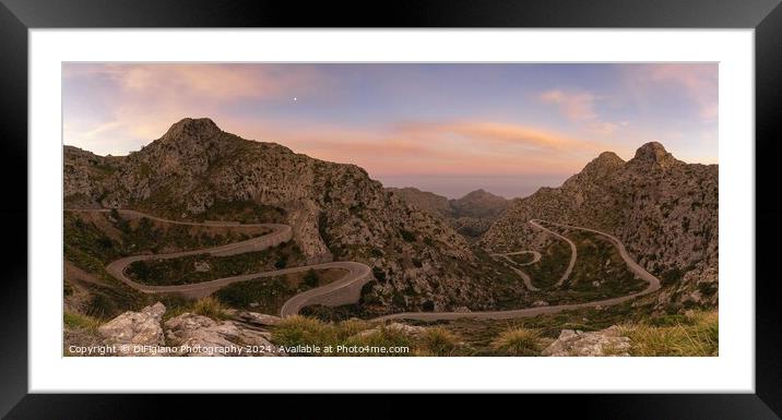 The Snake Road Framed Mounted Print by DiFigiano Photography