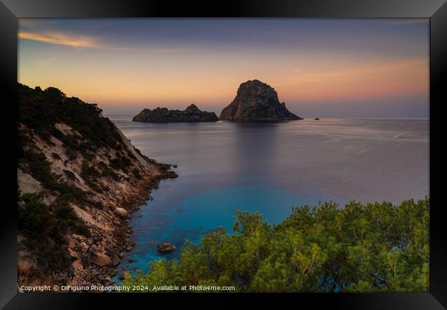 Es Vedra Sunrise Framed Print by DiFigiano Photography