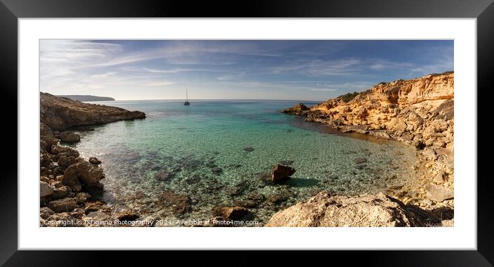 Es Cap Enderrocat Framed Mounted Print by DiFigiano Photography