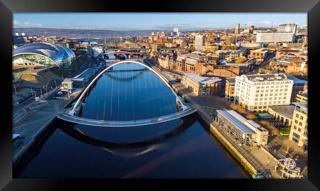 The River Tyne Framed Print by Steve Smith