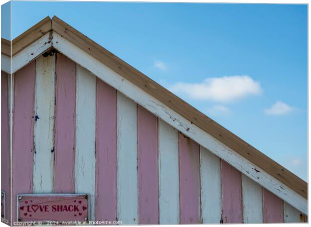 Love Shack Canvas Print by Peter Towle