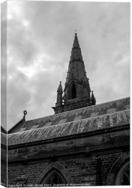The Spire Canvas Print by Colin Green