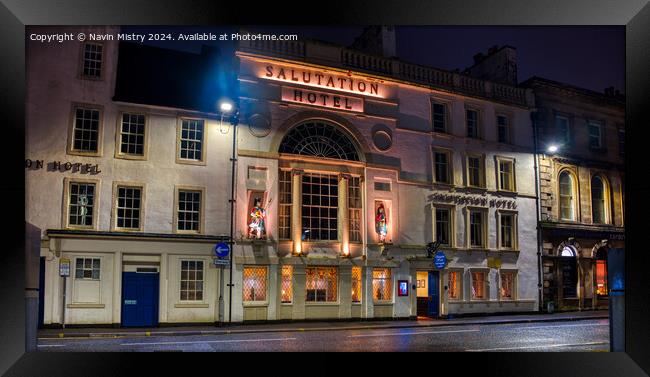 The Salutation Hotel, Perth  Framed Print by Navin Mistry