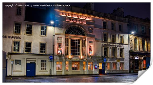 The Salutation Hotel, Perth  Print by Navin Mistry