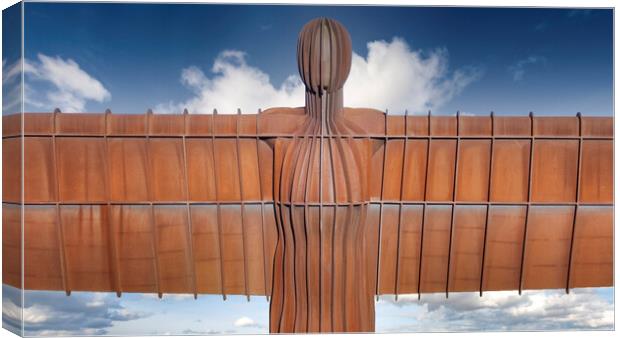Angel Of The North Canvas Print by Tim Hill