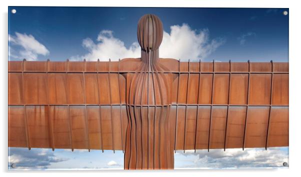 Angel Of The North Acrylic by Tim Hill