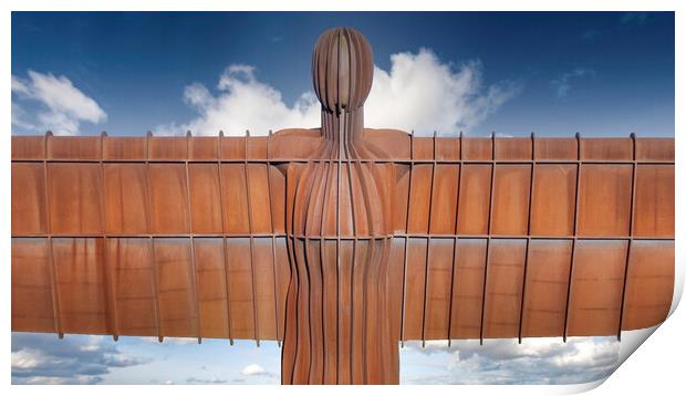 Angel Of The North Print by Tim Hill