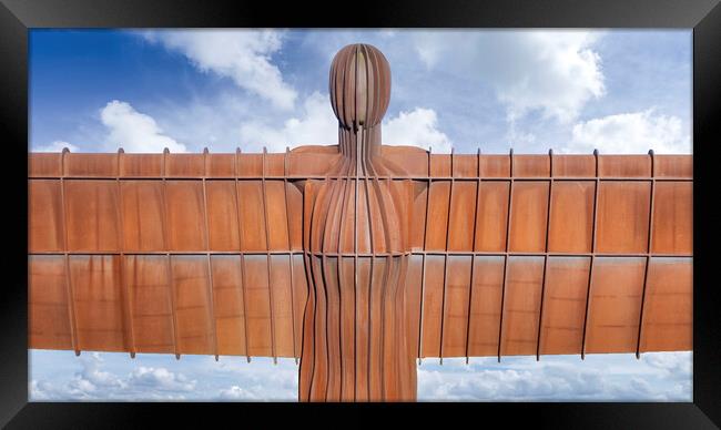 Angel Of The North Framed Print by Tim Hill