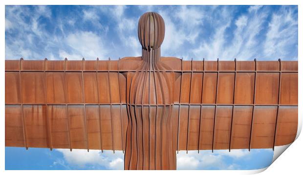 Angel Of The North Print by Tim Hill