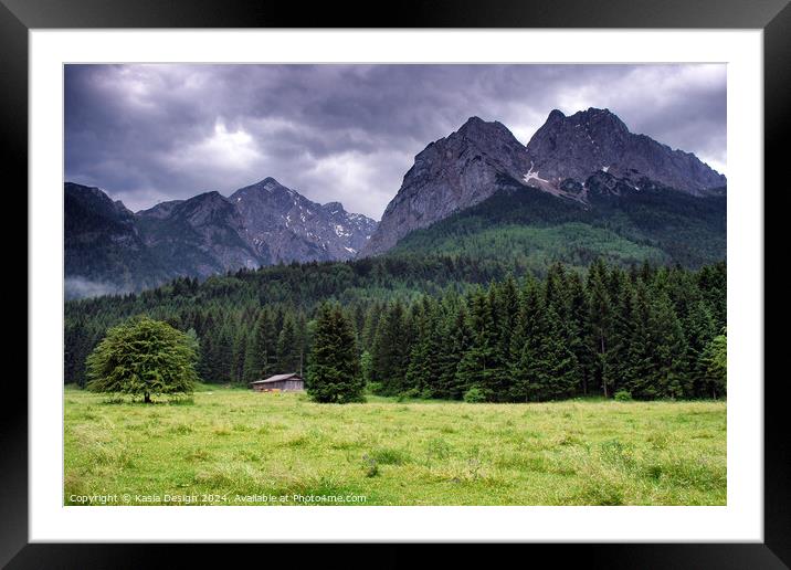 Magnificent Mountains Framed Mounted Print by Kasia Design