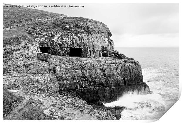 Tilly Whim Caves Print by Stuart Wyatt