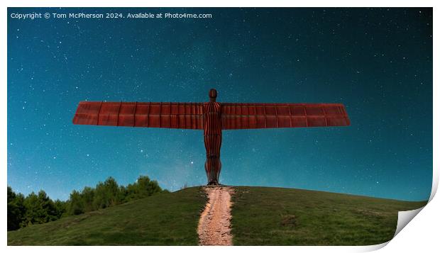 Angel of the North  Print by Tom McPherson