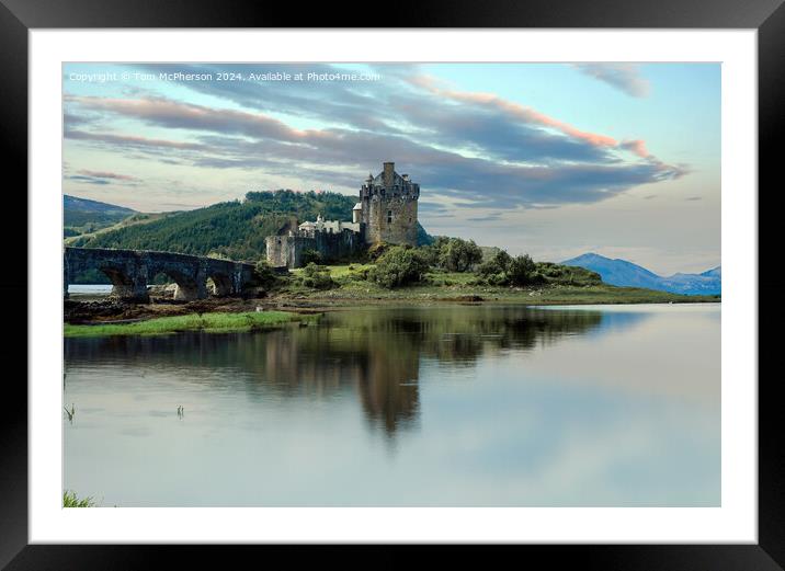 Eilean Donan Castle Scotland  Framed Mounted Print by Tom McPherson