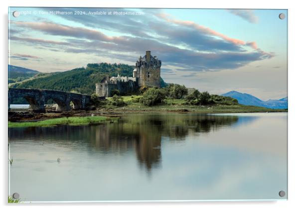 Eilean Donan Castle Scotland  Acrylic by Tom McPherson